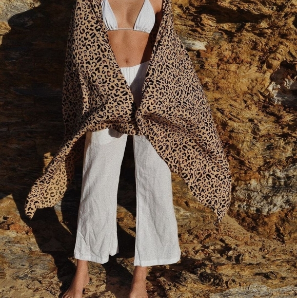 Apriche hand made white flare cropped pants - Picture 3 of 7